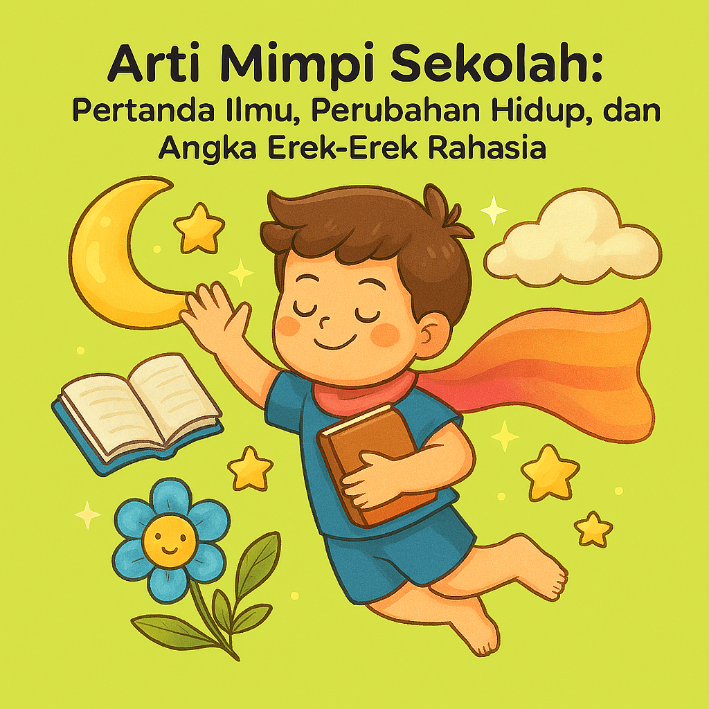 Arti Mimpi Sekolah Pertanda Ilmu Perubahan Hidup dan Angka Erek-Erek