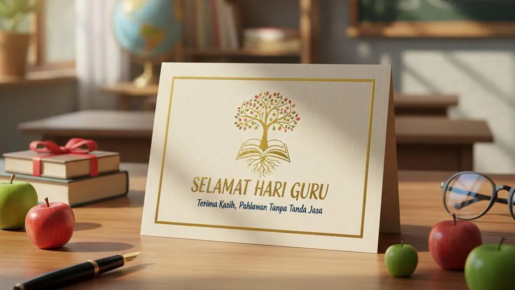 Cara Membuat Kartu Ucapan Hari Guru yang Mudah dan Kreatif - KapanLagi com