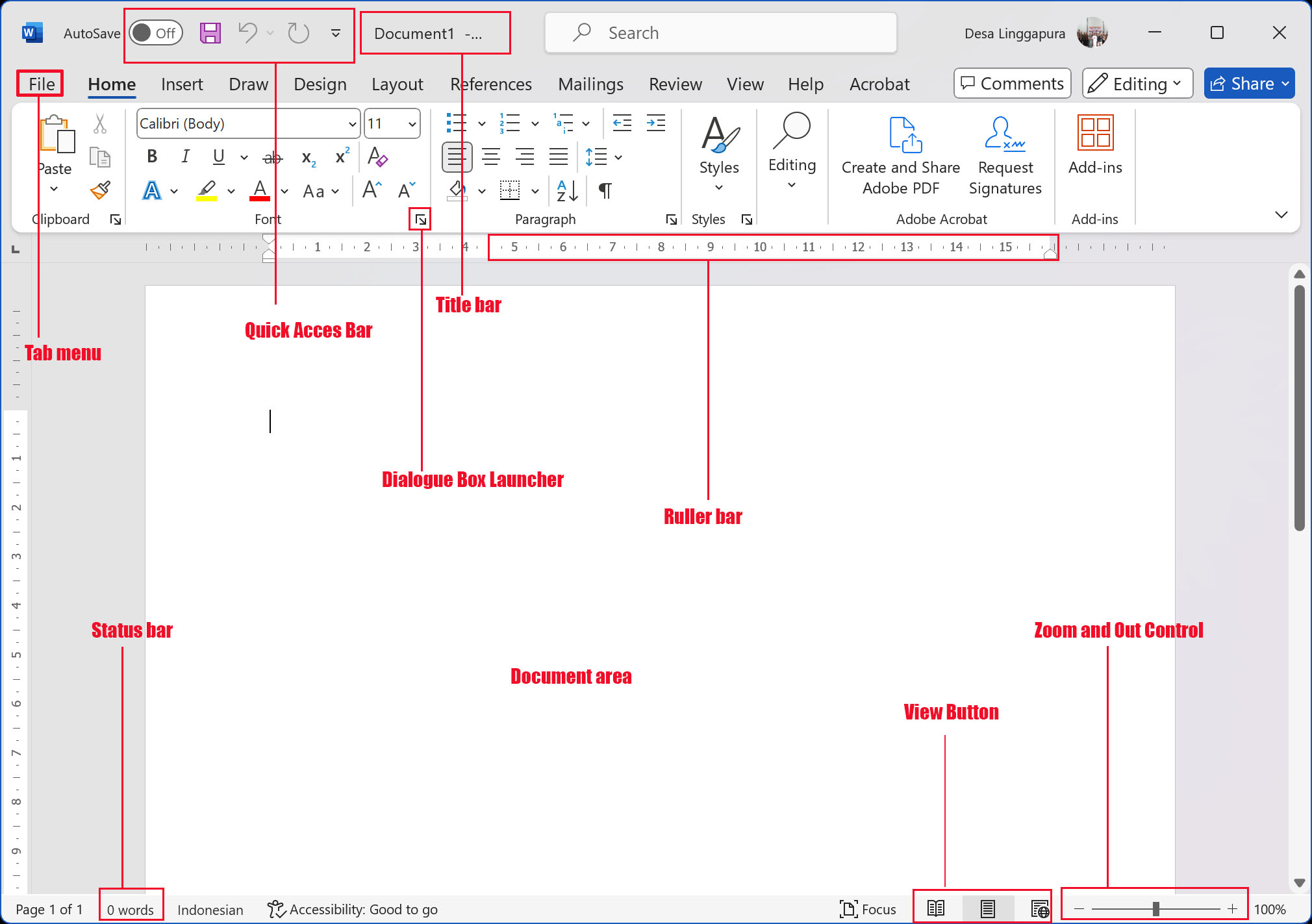 Ternyata Segampang Ini Cara Memunculkan Menu Bar di Word 2026