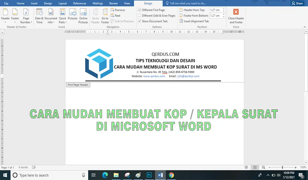 3 Cara Mengubah Scan Kop Surat Jadi Format Word Window 8 yang Terbukti Efektif