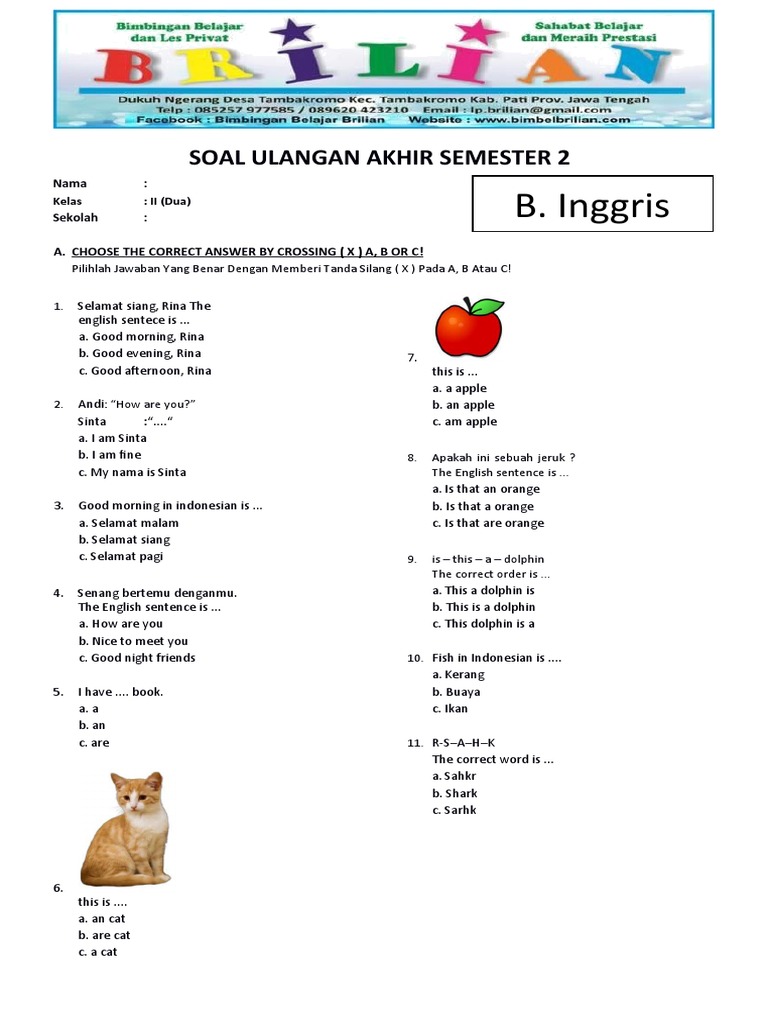 5 Rahasia Bank Soal PTS 1 Bahasa Inggris K13 Kelas 7 yang Wajib Kamu Tahu Sebelum Ujian