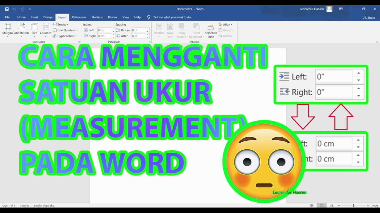 7 Cara Mengubah Satuan Ukur di Word dari Inci ke Cm Ternyata Semudah Ini