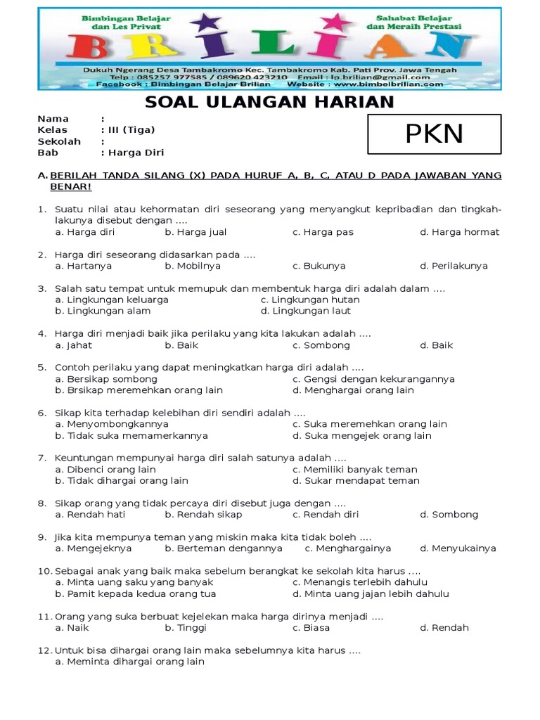 7 Rahasia Latihan Soal Semester 1 Kelas 4 SD yang Wajib Diketahui Sebelum Ujian Berakhir