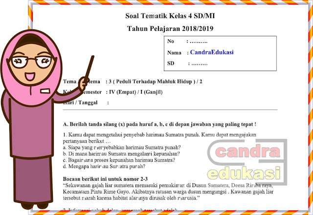 7 Tips Praktis Latihan Soal Tematik Kelas 4 Tema 3 Subtema4 Sebelum Ujian!