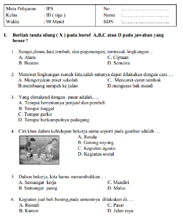 7 Trik Jitu Mengerjakan Latihan Soal Tematik UKK Kelas 3 Semester 1 Agar Nilai 100 Tanpa Belajar Berjam-jam