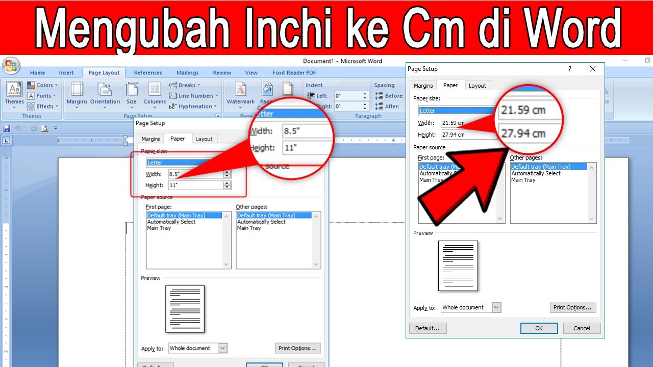 Cara Mengubah Satuan Ukuran Inchi Menjadi Cm dalam Microsoft Word Ternyata Semudah Ini, Wajib Tahu