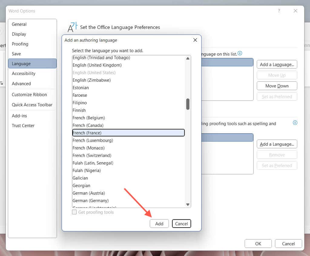 ว ธ เปล ยนภาษาใน Microsoft Word