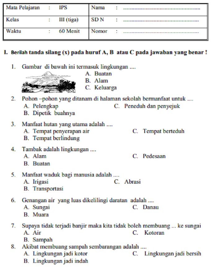 Contoh Soal IPS Kelas 3 Semester 1 Ternyata Semudah Ini, 7 Trik Jitu Jawab Soal Ujian 2026