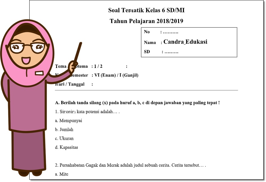 Rahasia Sukses Menguasai Latihan Soal Tematik Tema 1 Subtema 3 Kelas 6 Sebelum Ujian