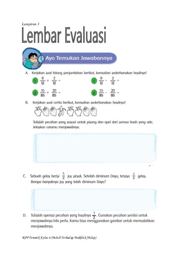 Terbukti 10 Tips Menguasai latihan soal tematik kelas 4 tema 3 subtema2 Sebelum Ujian