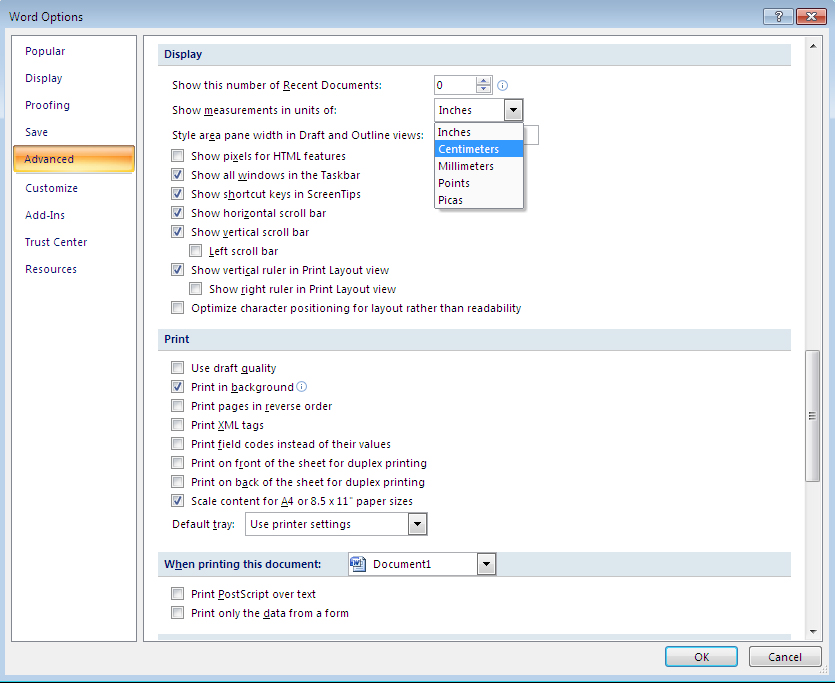Ternyata Ini Cara Mengubah Satuan Panjang di MS Word 2007 yang Jarang Diketahui Banyak Orang