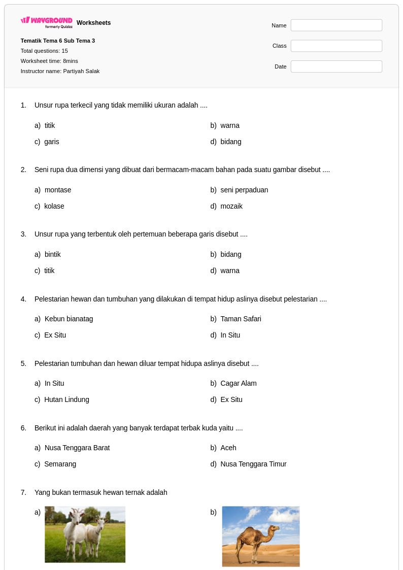 Ternyata Ini Trik Jitu Taklukkan Latihan Soal Tematik Kelas 4 Tema 6 Subtema 3