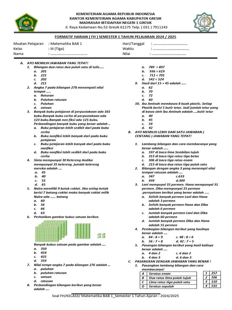 Rahasia Download soal semester matematika kelas 3 smk teknik doc Sebelum Ujian SMA 2026