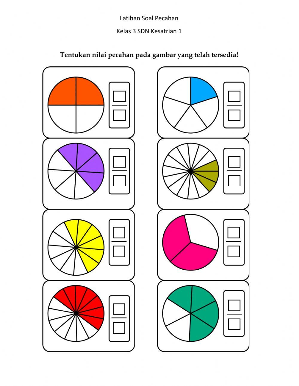 Terbukti! 5 Cara Cepat download soal sd kelas 3 pecahan Sebelum PTS Matematika Kelas 6